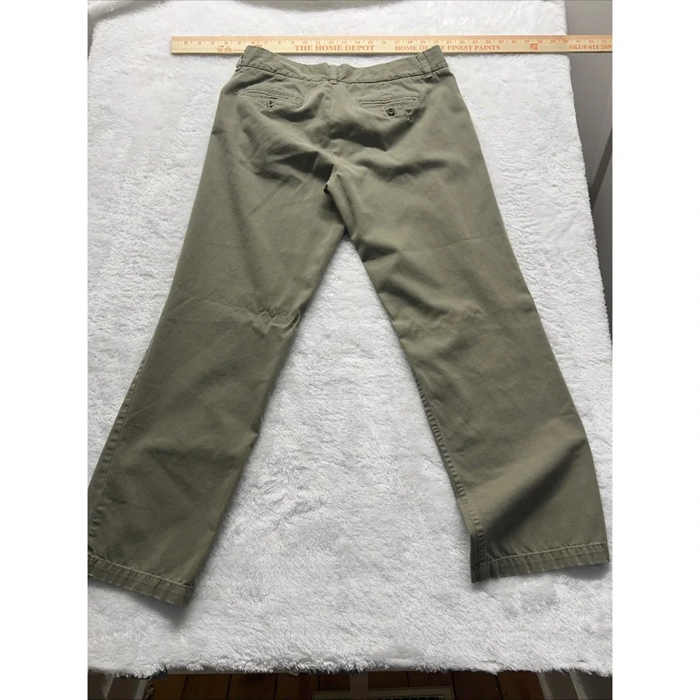 J.CREW Broken-in‎ boyfriend  Green chinos  City Style Soze 4 Rn77388